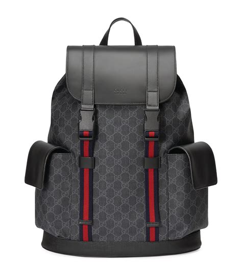 male gucci backpack|luxury leather backpacks for men.